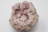 Sparkly, Pink Amethyst Geode - Argentina #195408-1